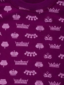 Фиолетовая пижама для девочки
