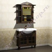 Мебель для ванных комнат "Глазго ЭНДРЮ-85 орех"