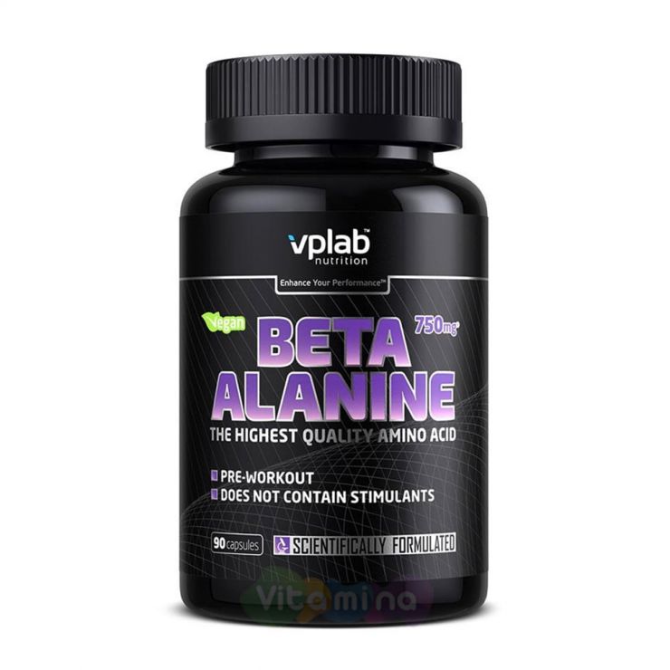 VPLab Бета-аланин Beta Alanine, 90 капс