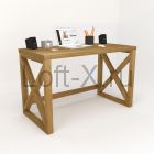 Деревянный стол в стиле Лофт - "XO"