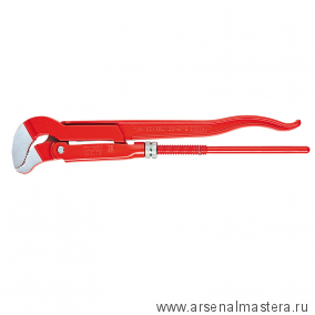 Клещи трубные с S-образным смыканием губок (Ключ трубный угловой) KNIPEX KN-8330015
