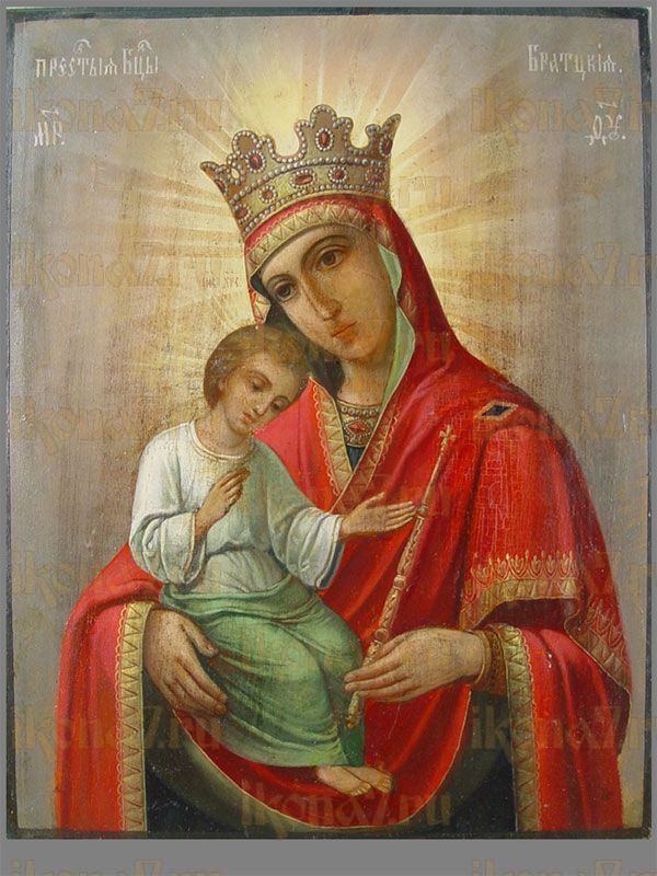 Киево-Братская икона Божией Матери (рукописная)