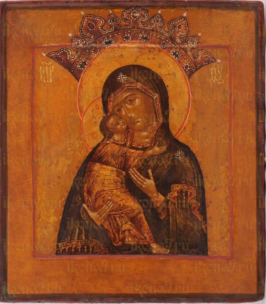 Волоколамская Икона Божией Матери (рукописная)