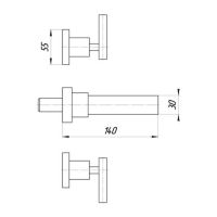 Migliore Syntesi смеситель для раковины ML.SNS-7965.cr схема 2