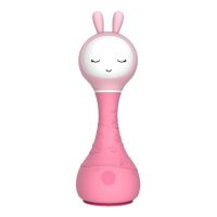 Интерактивная развивающая игрушка alilo Умный зайка R1 розовый