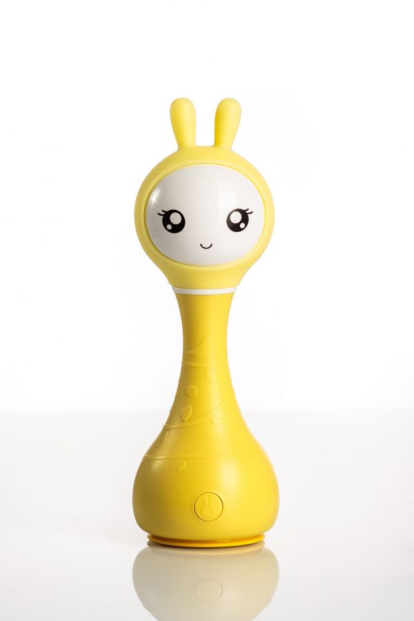 Интерактивная развивающая игрушка alilo Умный зайка R1 жёлтый