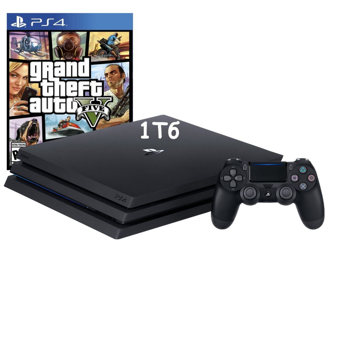 Sony PlayStation 4 Pro 1Tb + Игра GTA V 5