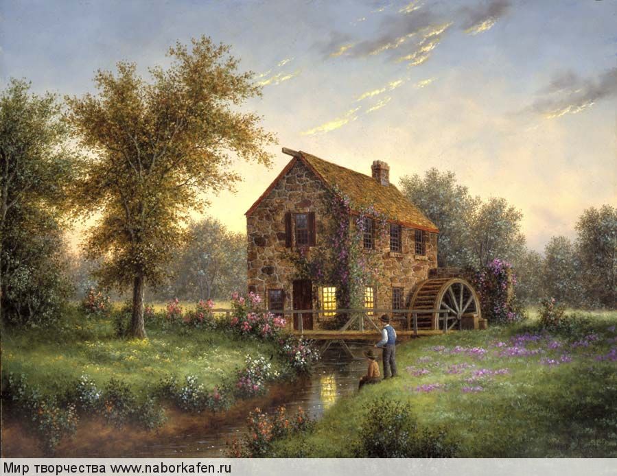 HAEDPL 18021 The Watermill (Large Format)