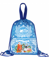 Рюкзак "Подарки детям" (синий) 1300 грамм