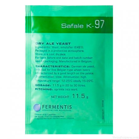 Дрожжи Fermentis SafAle K-97