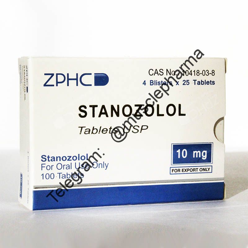 STANOZOLOL (СТАНОЗОЛОЛ). ZPHC. 100 таб. по 10 мг.