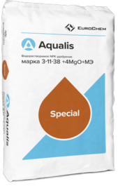 Специальная марка Aqualis® 3-11-38+4MgO+МЭ