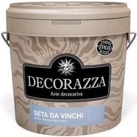 Краска с Эффектом Перламутрового Шёлка Decorazza Seta Da Vinci 5кг / Декоразза Сета Да Винчи