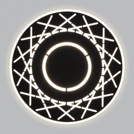 Настенный светодиодный светильник Eurosvet 40148/1 LED черный