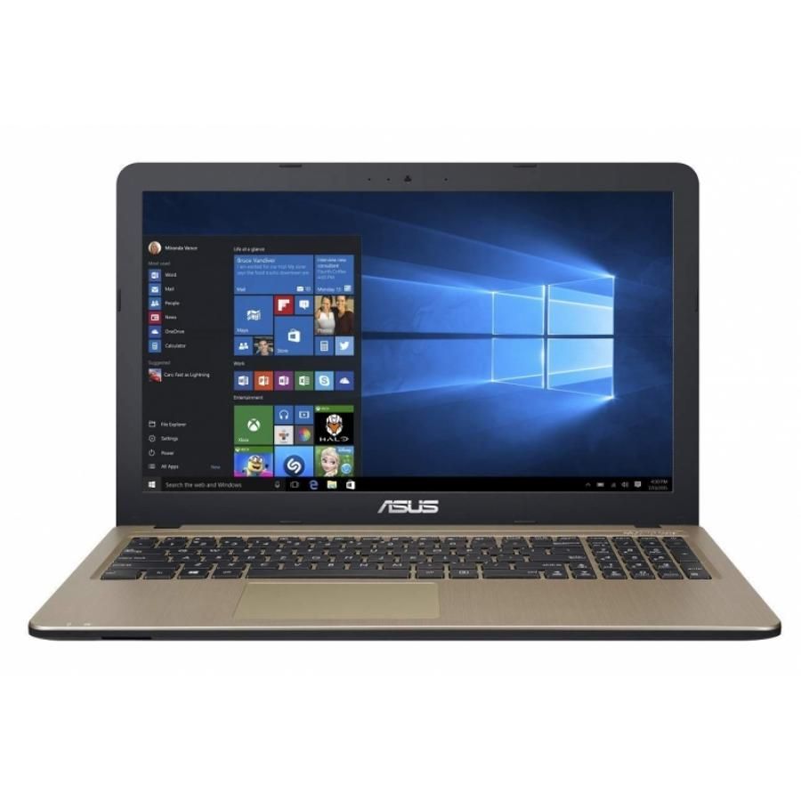 Ноутбук ASUS X540MA-GQ064T (Intel Celeron N4000 1100 MHz/15.6"/1366x768/4GB/500GB HDD/DVD нет/Intel UHD Graphics 600)
