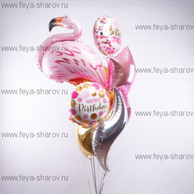 Фонтан шаров Фламинго
