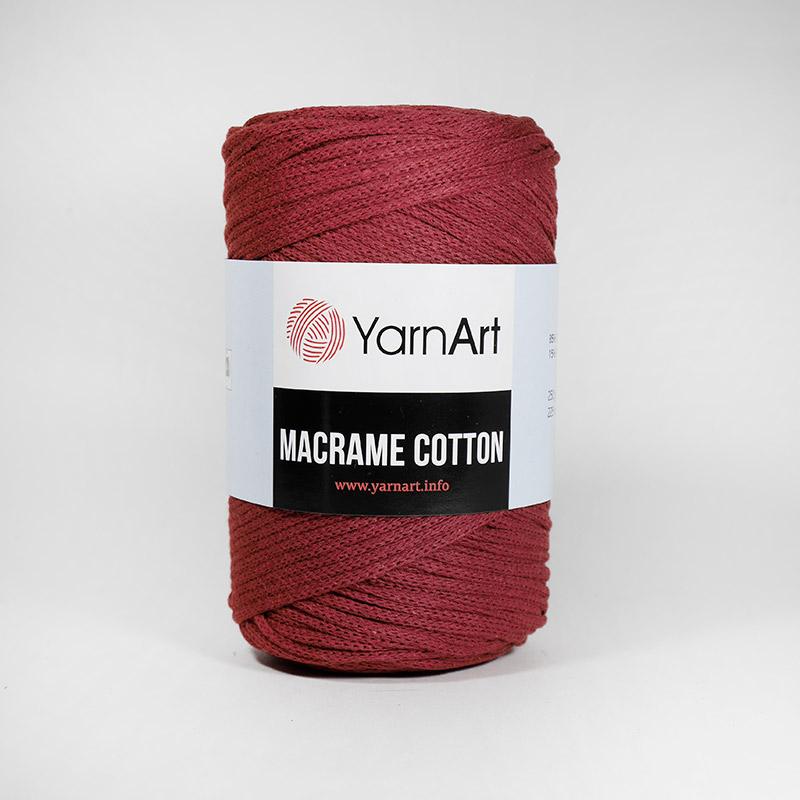 Macrame Cotton (Yarnart) 781-вишня