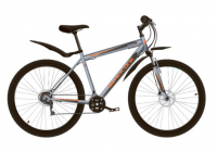Велосипед BLACK ONE Onix 26 D Серый/серый/оранжевый 20" (H000016567)