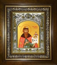 Икона Всеволод Псковский святой (14х18)