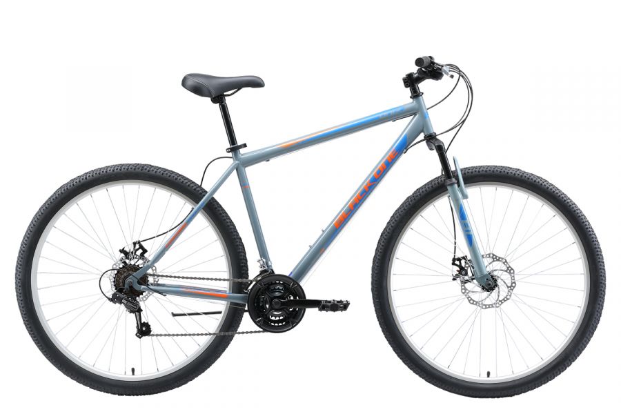 Велосипед BLACK ONE Onix 29 D Серый/оранжевый/голубой (H000015788)