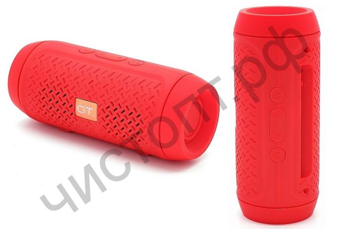 Колонка универс.с радио OT-SPB42 Красный (mini2+)  (TF, USB, FM)