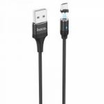 Кабель USB магнитный 2А HOCO U76 (microUSB) 1.2м