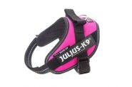 JULIUS-K9 IDC®-Powerharness 0 Шлейка для собак, темно-розовый  (58-76см/ 14-25кг)