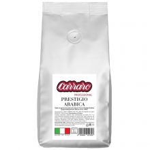Кофе  в зёрнах Carraro Prestigio Arabica 100% Арабика - 1 кг (Италия)