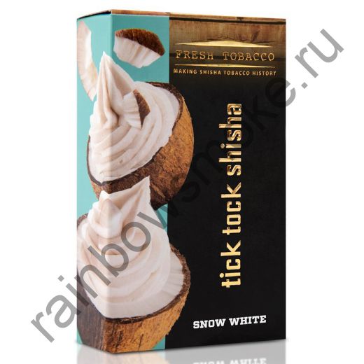 Tick Tock Hookah 100 гр - Snow White (Coconut Cream) (Кокос и Сливки)