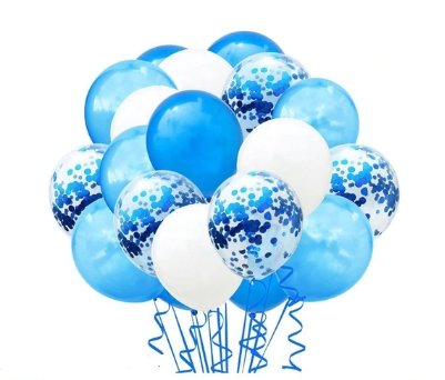 Цветные латексные шары воздушные шары с конфетти