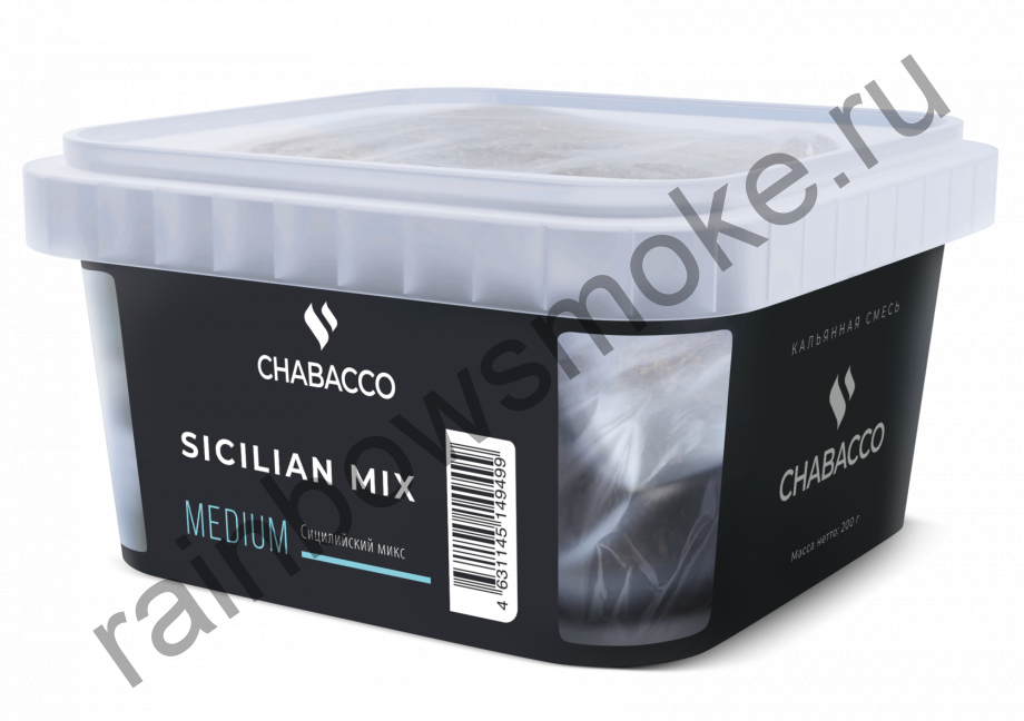 Chabacco Medium 200 гр - Sicilian Mix (Сицилийский Микс)