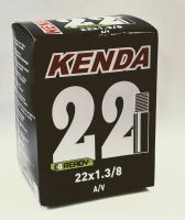 Камера 22" авто 5-514466 "узкая" 22х1 3/8" для вело/инв. колясок (50) KENDA NEW