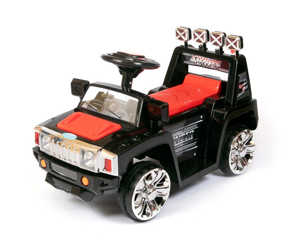 4213. Детский мини-электромобиль Hummer чёрный