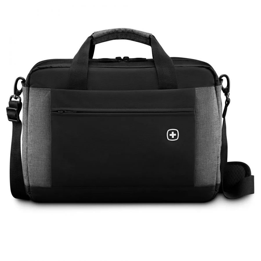 Портфель для ноутбука Wenger 16'', черный/серый, 43x31x9 см, 9 л