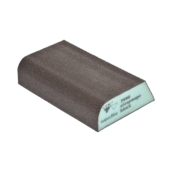 Sia Abrasives siasponge COMBI superfine P150-180 Четырехсторонние цветные губки, зеленая