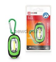 Брелок KL 41G LED батарейки в комплекте ЗЕЛЁНЫЙ IN HOME
