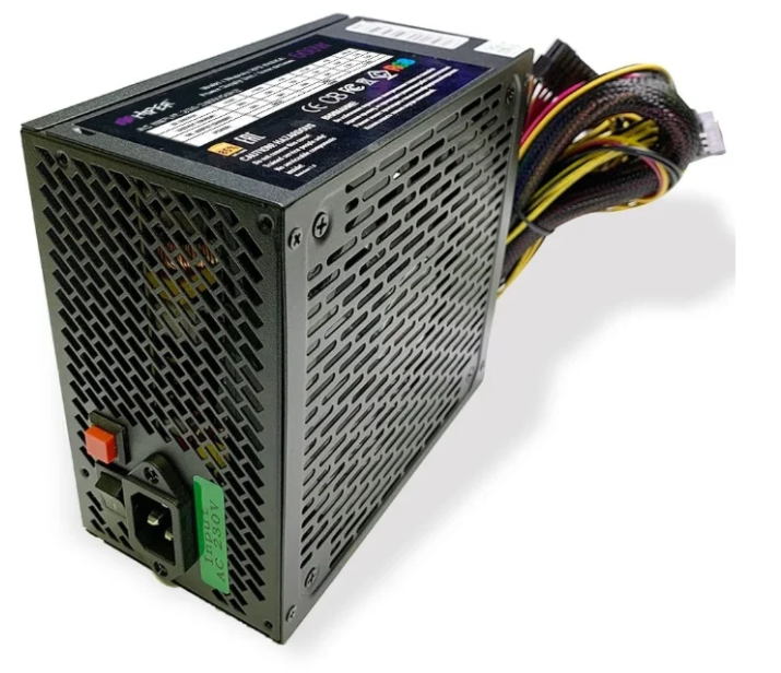 Блок питания HIPER HPB-600RGB BOX Черный