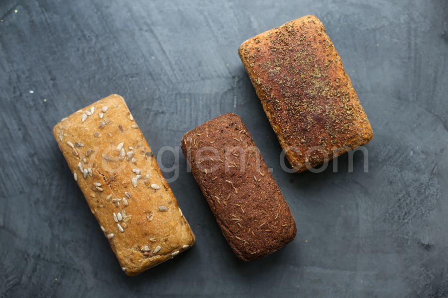 Хлеб на закваске "Конопляный", 400 грамм и 250 грамм