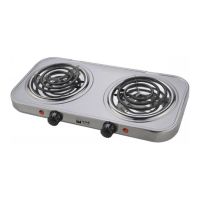 Электроплитка HOME ELEMENT HE-HP702 металлик