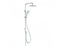 Стойка душевая Kludi Freshline Dual Shower System 6709005-00 без смесителя схема 1
