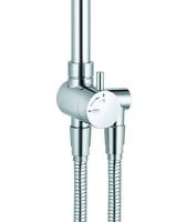 Стойка душевая Kludi Freshline Dual Shower System 6709005-00 без смесителя схема 2