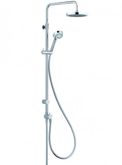 Душевая система Kludi Logo Dual Shower System 6809105-00 без смесителя ФОТО