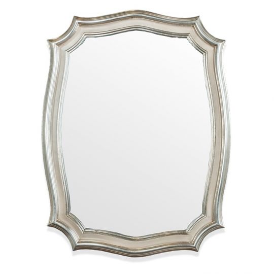 Изображение Зеркало Tiffany World TW02117arg/avorio в раме 64х84