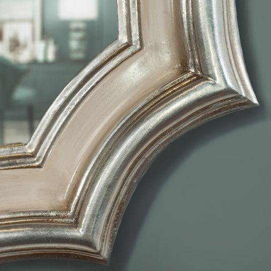 Зеркало Tiffany World TW02117arg/avorio в раме 64х84 ФОТО