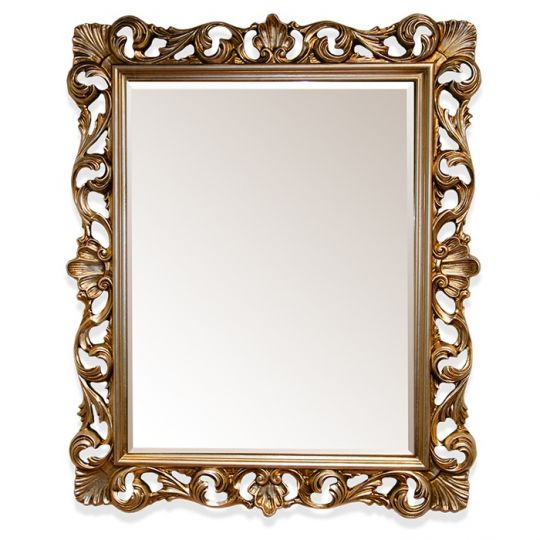 Зеркало Tiffany World TW03845br в раме 85х100 ФОТО