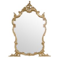 Зеркало Tiffany World TW03850oro в раме 105х134 схема 1