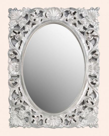 Фото Зеркало Tiffany World H871 foglia argento в раме 73х93