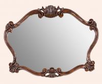 Зеркало Tiffany World 330 ti moka в раме 92х70 схема 1