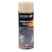 Motip Аэрозольная эмаль RAL Professional, название цвета "Камуфляж коричневая кожа", матовая, RAL 8027, объем 400 мл.