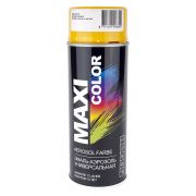 MaxiColor Аэрозольная эмаль RAL Professional, название цвета "Золотисто-желтый", глянцевая, RAL1004, объем 400 мл.